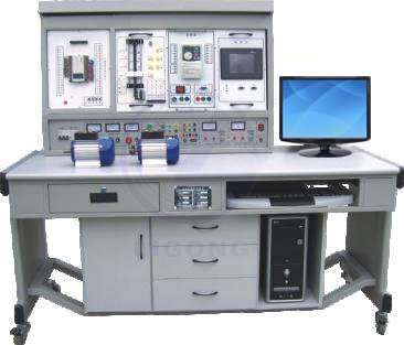 LGS-04B型 網絡型PLC可編程控制器、變頻調速、電氣控制及單片機實驗開發系統綜合實驗裝置