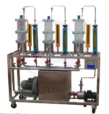 LG-BSTM型 板式塔塔模型演示實驗裝置