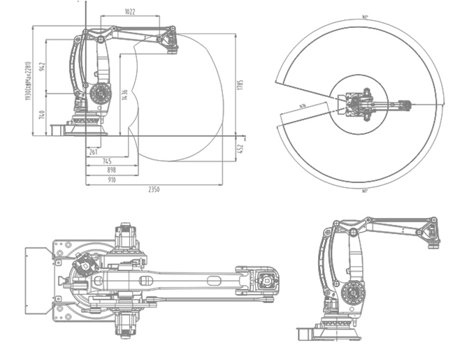 LGL-4120型 四軸工業機器人