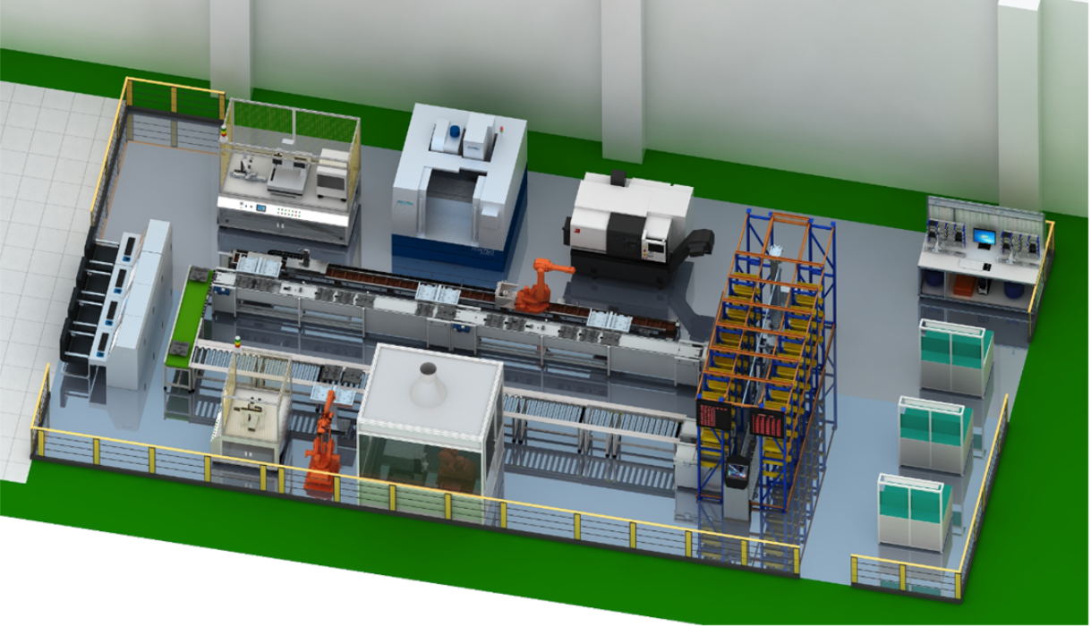 LGJ-SJ20智能機器人個性化定制多智能體生產線